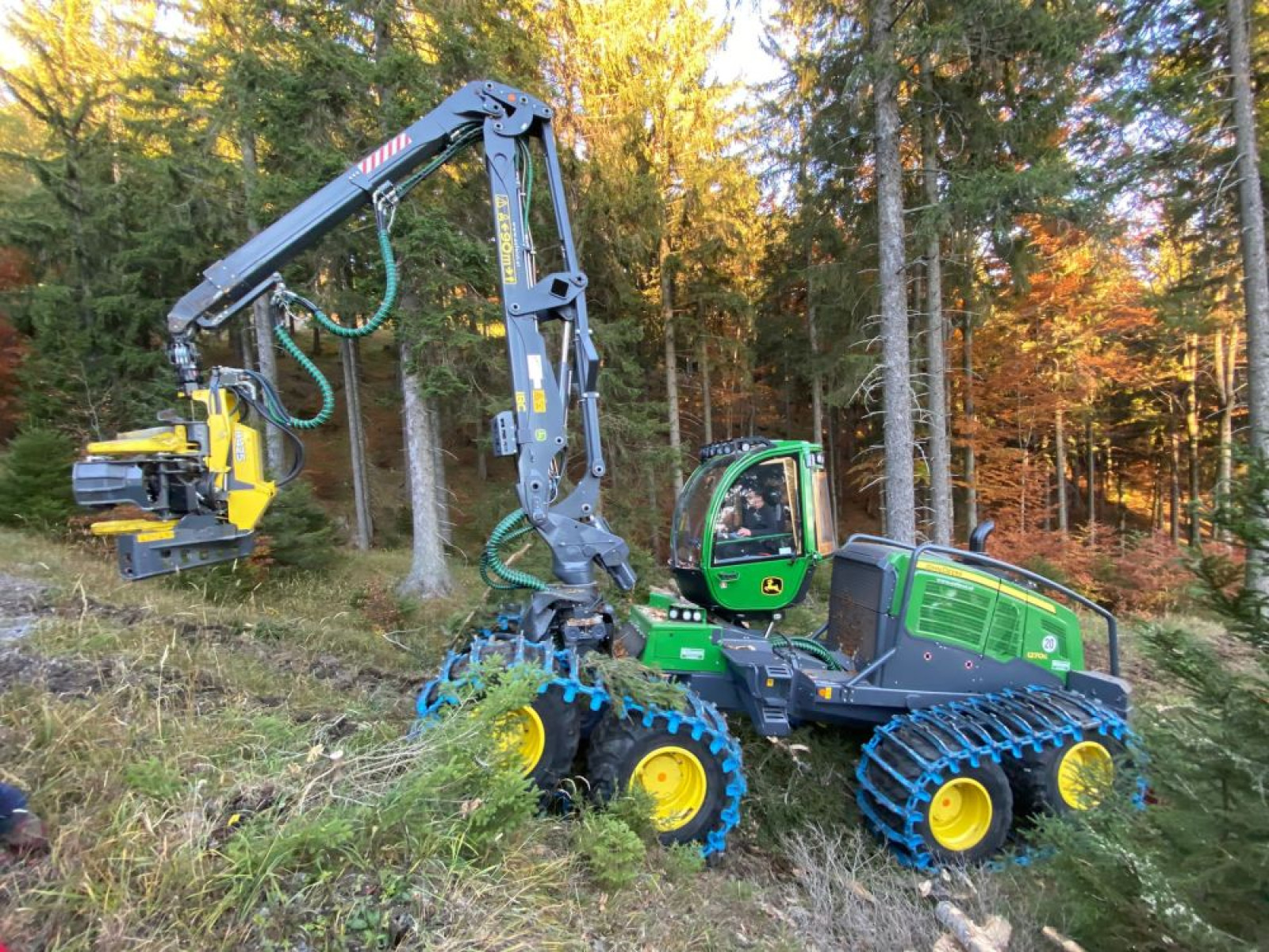 IDŐPONTVÁLTOZÁS - Tolódik a zalai John Deere erdészeti gépbemutató