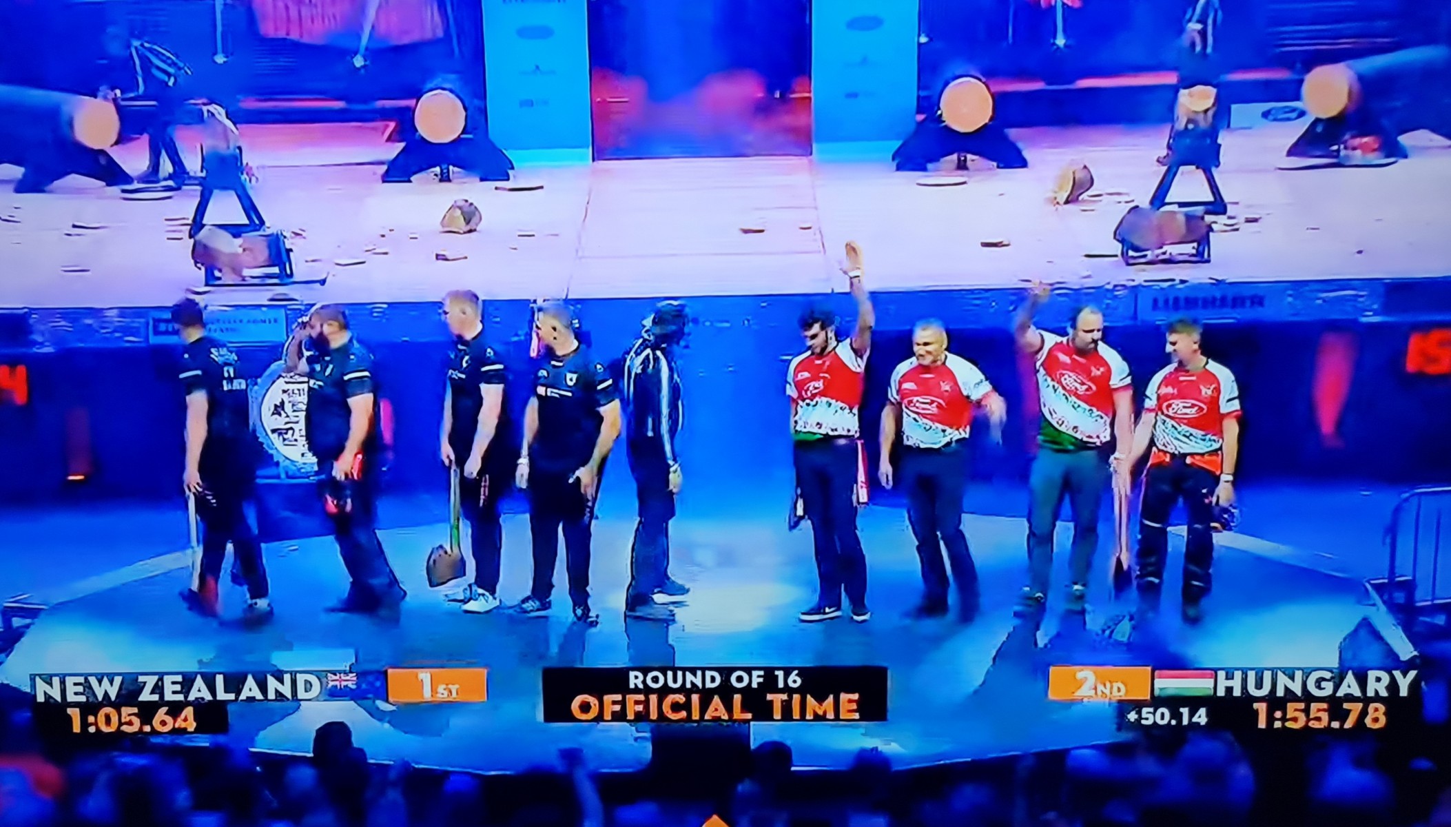 Csapatban Ausztrália nyert, a magyar válogatott 16. lett - STIHL Timbersports Világbajnokság 2022