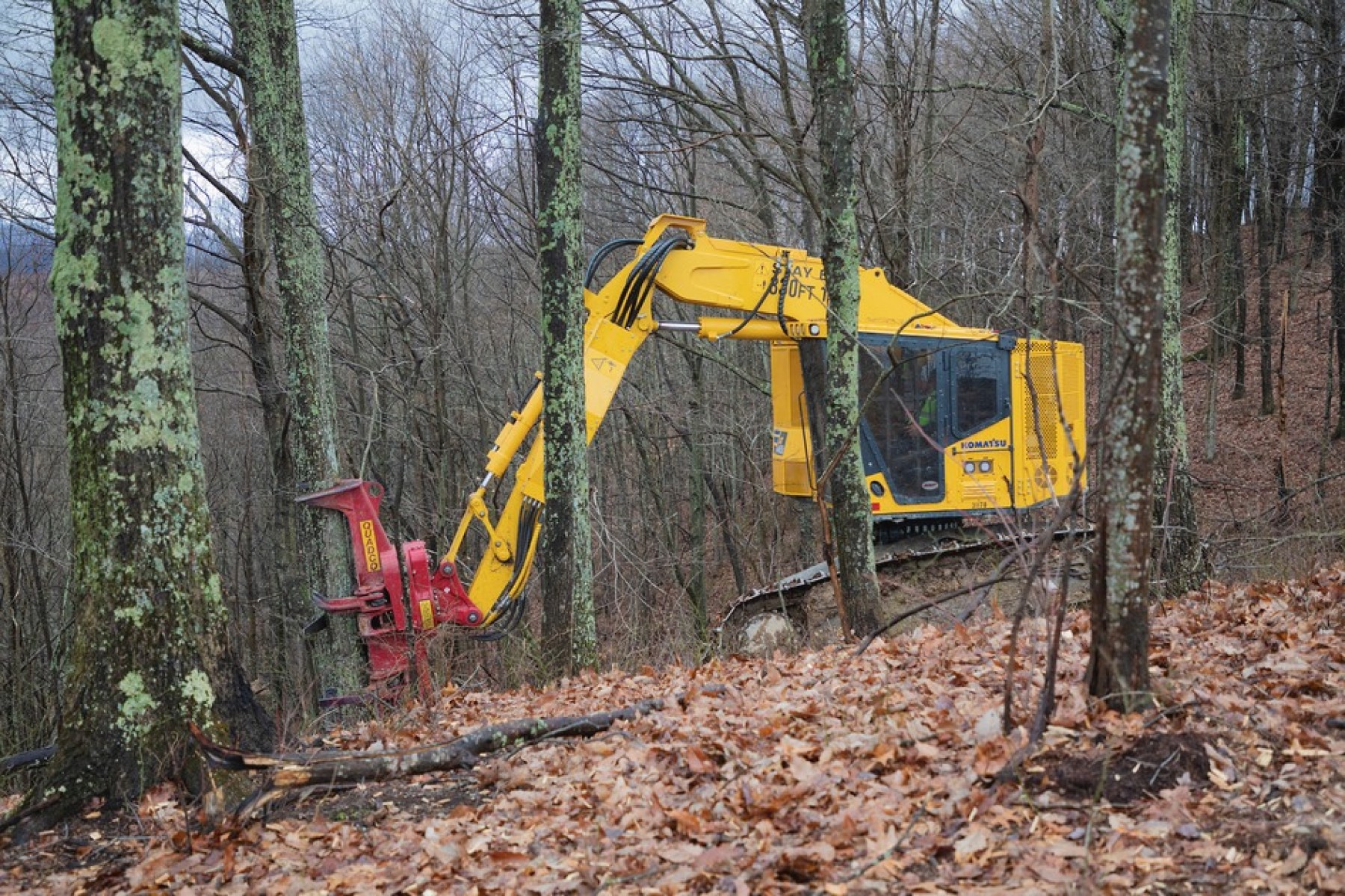 A Komatsu Forest az erdészeti gépek villamosítására összpontosít