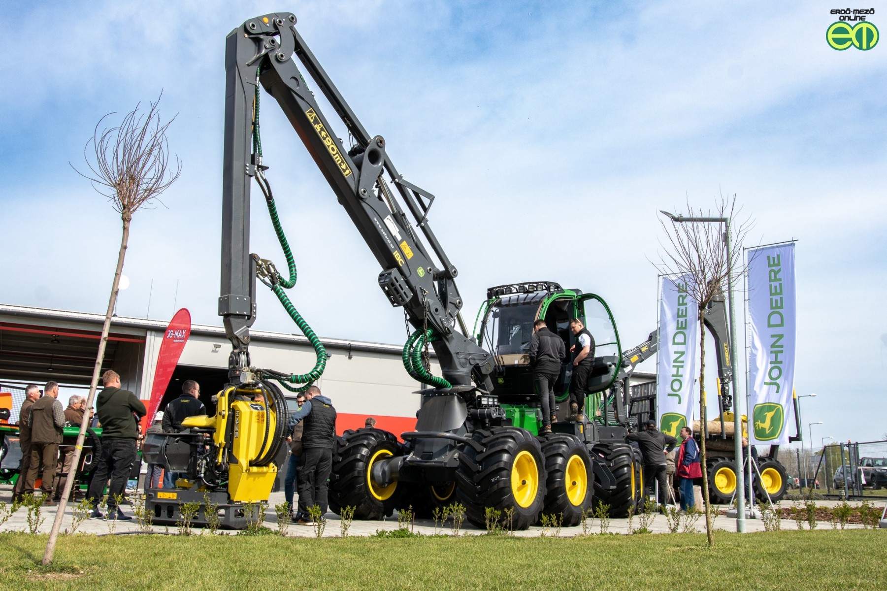 Érkeznek a legújabb John Deere Forestry gépek, a POSCH innovációja már itt is van