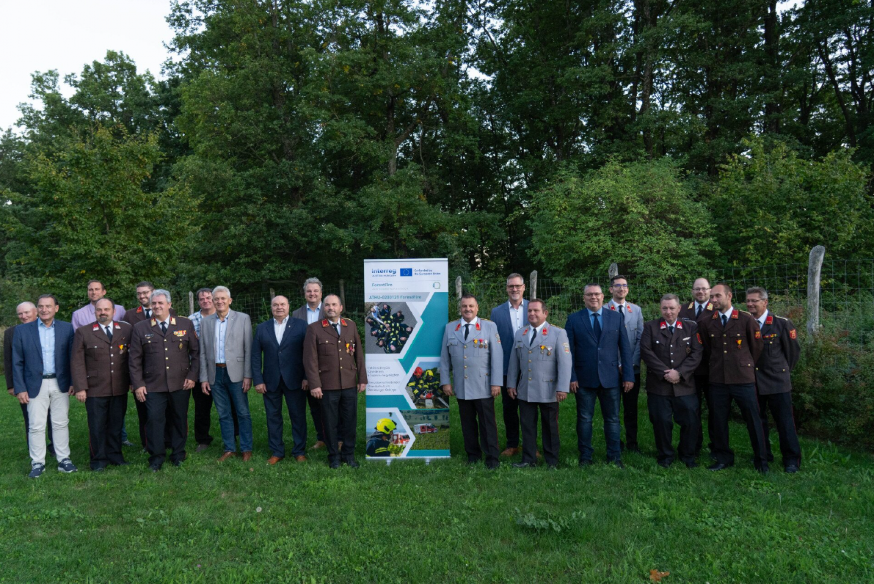 Határon átnyúló tűzvédelem a Soproni-hegységben