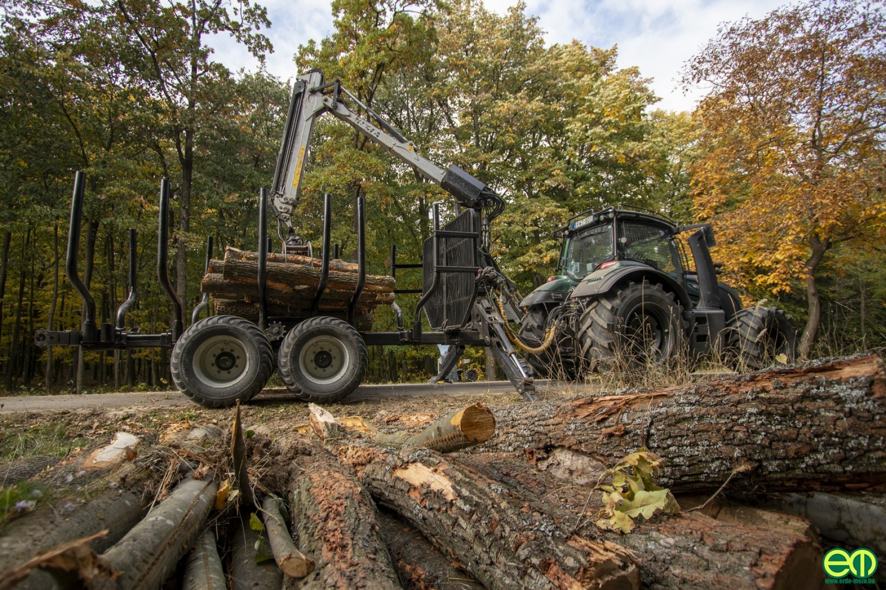 ÚJ VIDEÓ: Erdőgazdálkodás profi eszközökkel a géptámogatás küszöbén