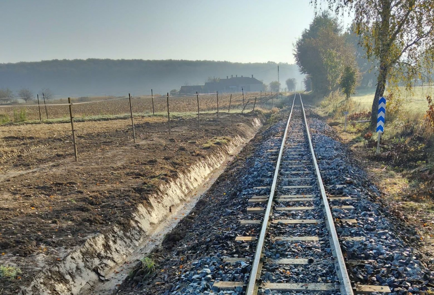 Pályázat vasúti pályafenntartási munkák elvégzésére