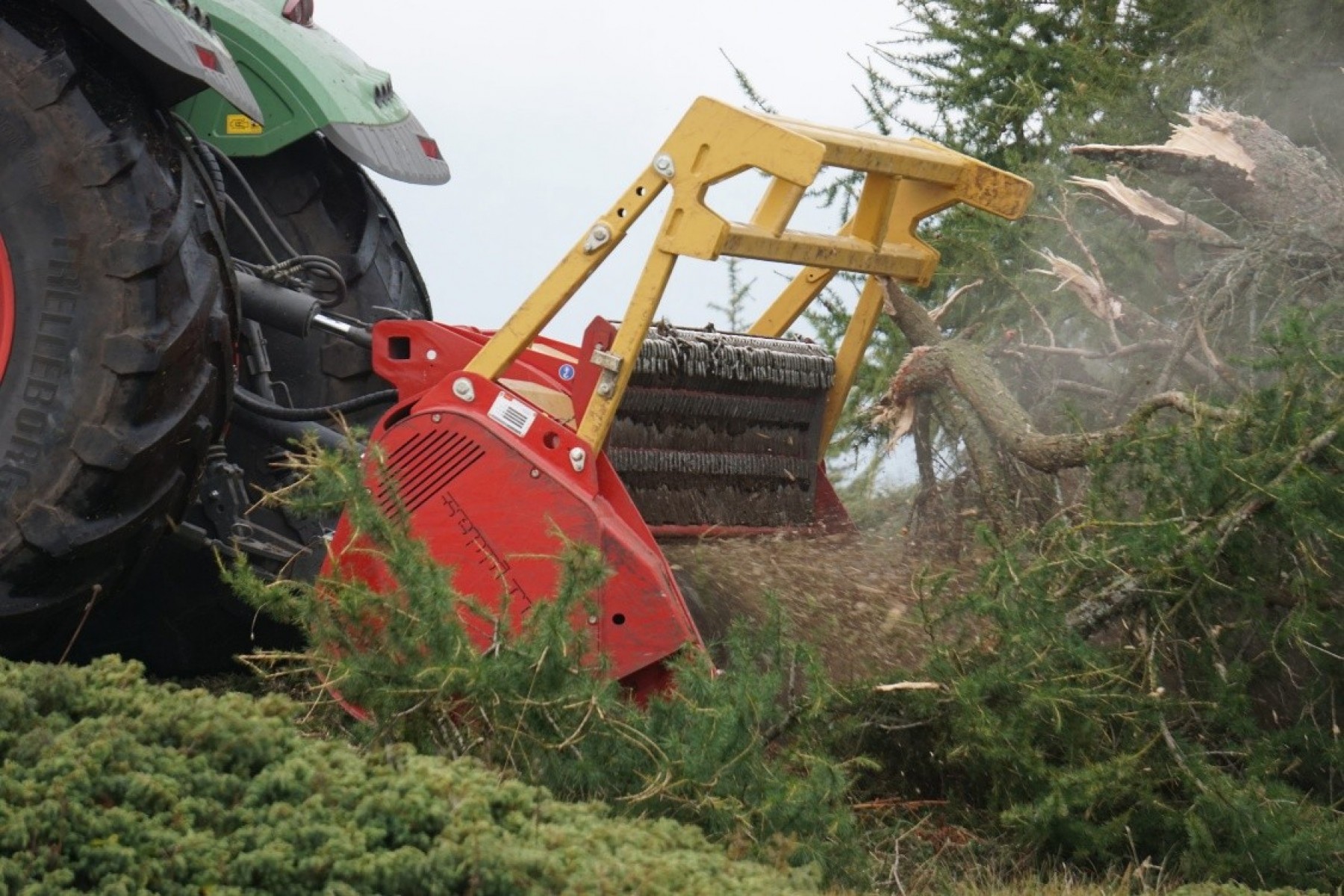 Zalaerdő pályázat: TLT hajtású erdészeti zúzó beszerzése